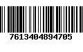 Código de Barras 7613404894705