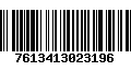 Código de Barras 7613413023196