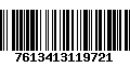 Código de Barras 7613413119721