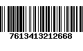 Código de Barras 7613413212668