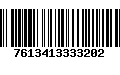 Código de Barras 7613413333202