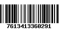 Código de Barras 7613413360291