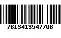 Código de Barras 7613413547708