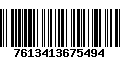 Código de Barras 7613413675494