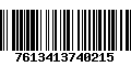 Código de Barras 7613413740215