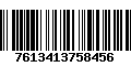 Código de Barras 7613413758456