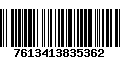 Código de Barras 7613413835362