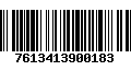 Código de Barras 7613413900183