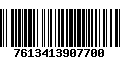 Código de Barras 7613413907700