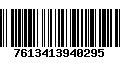 Código de Barras 7613413940295