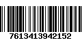 Código de Barras 7613413942152