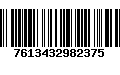 Código de Barras 7613432982375