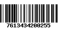 Código de Barras 7613434200255