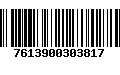 Código de Barras 7613900303817