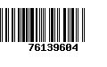 Código de Barras 76139604