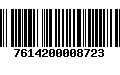 Código de Barras 7614200008723