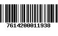 Código de Barras 7614200011938