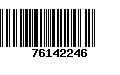 Código de Barras 76142246