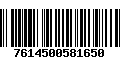 Código de Barras 7614500581650