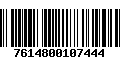 Código de Barras 7614800107444