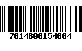 Código de Barras 7614800154004