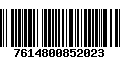 Código de Barras 7614800852023