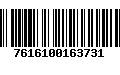 Código de Barras 7616100163731