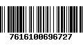 Código de Barras 7616100696727