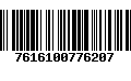 Código de Barras 7616100776207