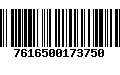 Código de Barras 7616500173750