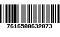 Código de Barras 7616500632073