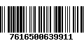 Código de Barras 7616500639911