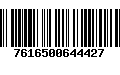 Código de Barras 7616500644427