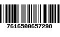 Código de Barras 7616500657298