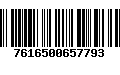 Código de Barras 7616500657793