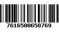 Código de Barras 7616500658769