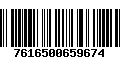 Código de Barras 7616500659674