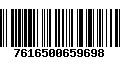 Código de Barras 7616500659698