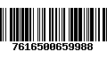 Código de Barras 7616500659988