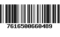 Código de Barras 7616500660489