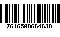 Código de Barras 7616500664630