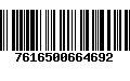 Código de Barras 7616500664692