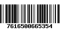 Código de Barras 7616500665354