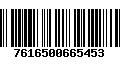 Código de Barras 7616500665453