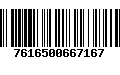 Código de Barras 7616500667167