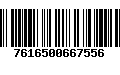 Código de Barras 7616500667556