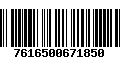 Código de Barras 7616500671850