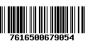 Código de Barras 7616500679054