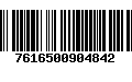 Código de Barras 7616500904842