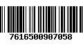 Código de Barras 7616500907058